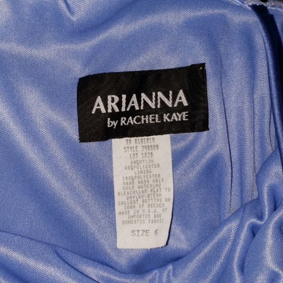 🍭Arianna by Rachel Kaye sequined periwinkle dress - Picture 3 of 3